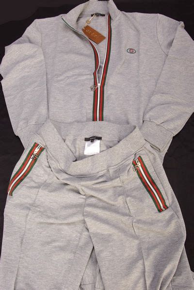 gucci jumpsuit mens free shipping|Gucci sweat suits for men.